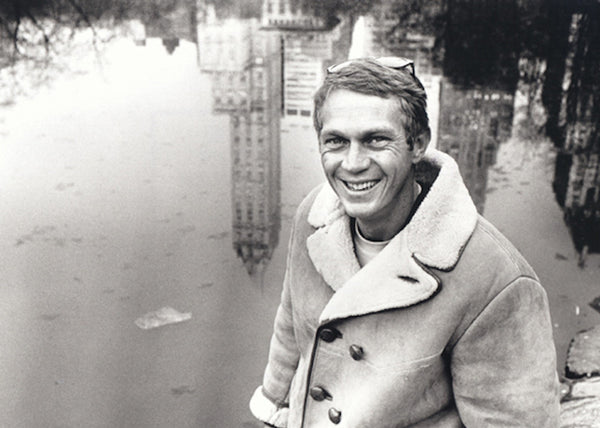 The Shearling Jackets Inspired by Steve McQueen’s Effortless Charm