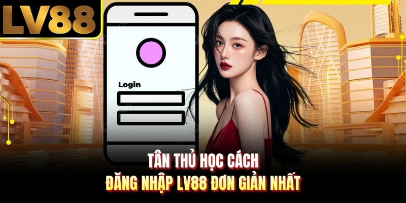 Tân thủ học cách đăng nhập LV88 đơn giản nhất